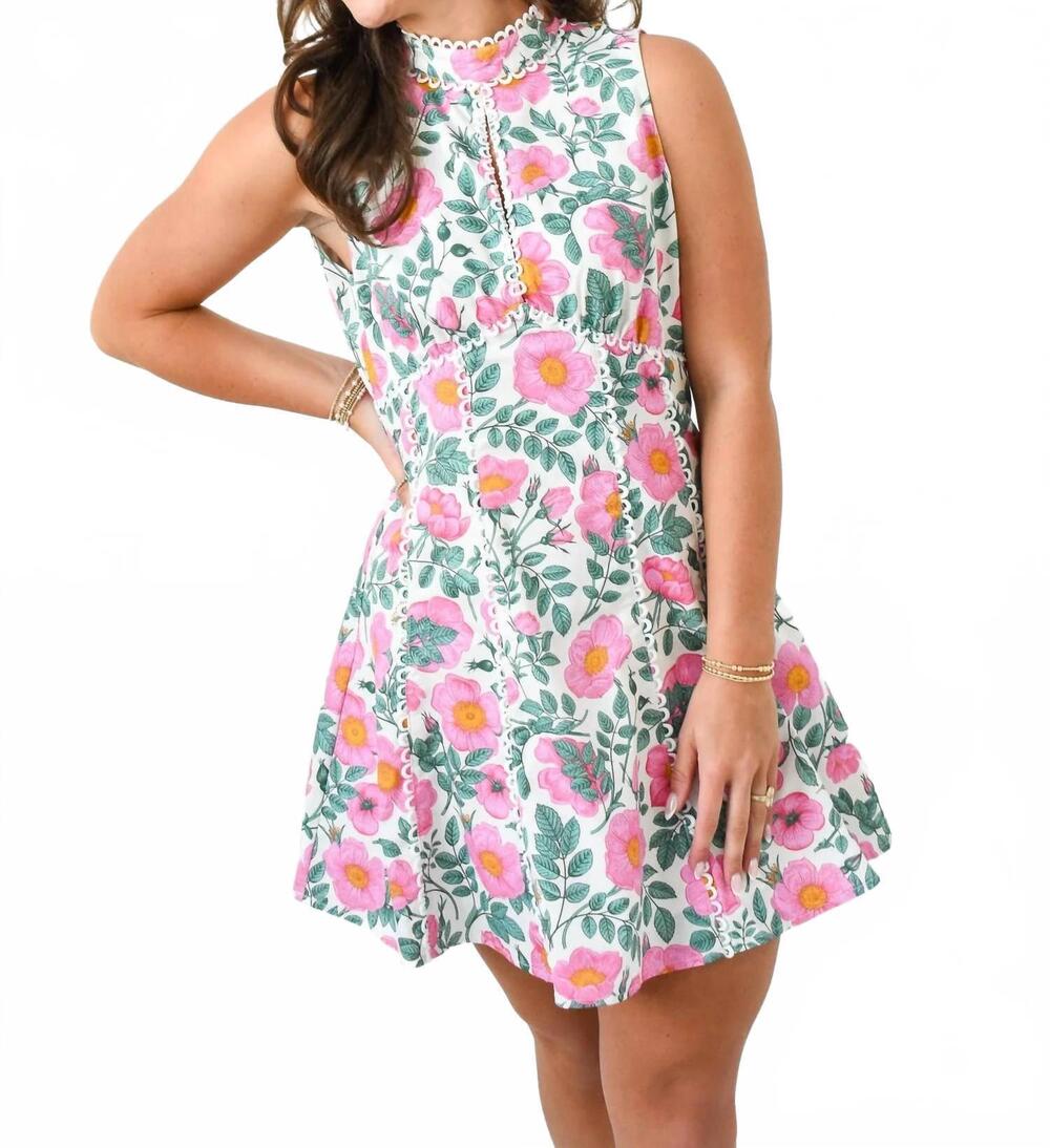NEW TCEC rose to the occasion dress in pink